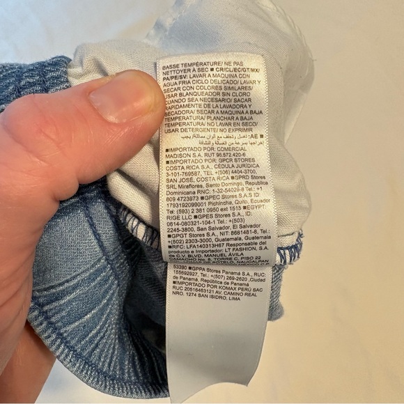 Old Navy Light Blue Denim Girls' Shorts and Cat and Jack denim shorts - Picture 12 of 15